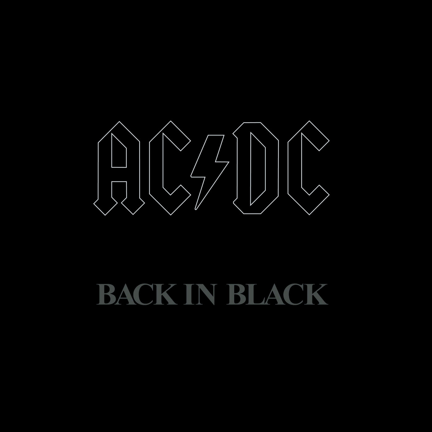 Back in Black Drum Music